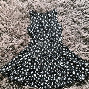 🖤🦇Black Floral Dress